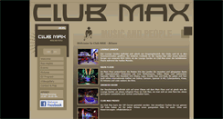 Desktop Screenshot of clubmax.it